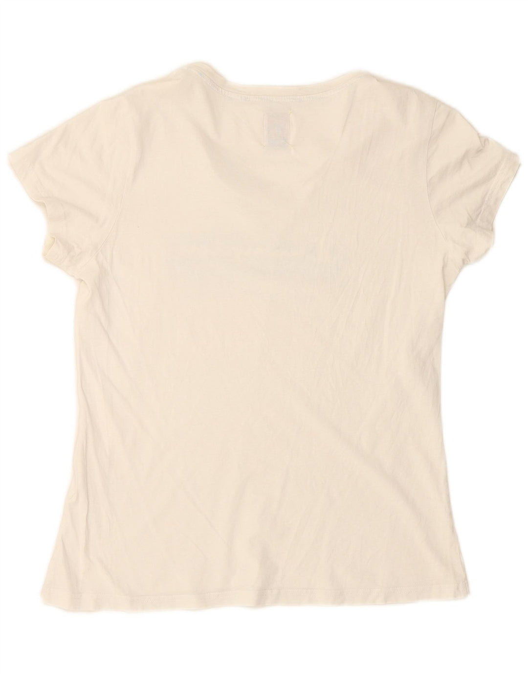 Γυναικείο T-Shirt CHAMPION Heritage Fit Top UK 18 XL Λευκό