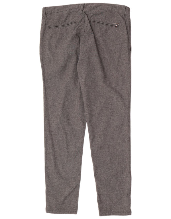 Zara Ανδρικό παντελόνι Chino Slim EU 42 Large W32 L28 Grey