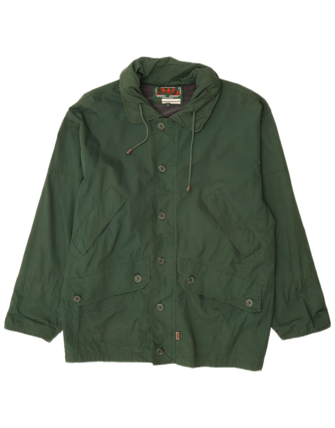 Ανδρικό μπουφάν βροχής Slam Loose Fit UK 36 Small Green Polyester