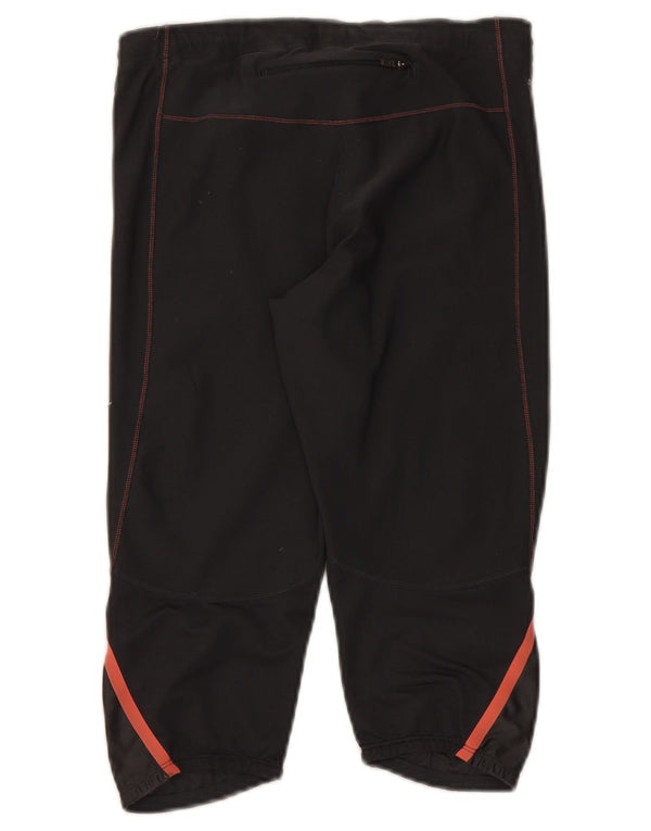 Γυναικεία φόρμα φόρμας Nike Dri Fit Capri UK 14 Μεσαίο μαύρο πολυεστέρα