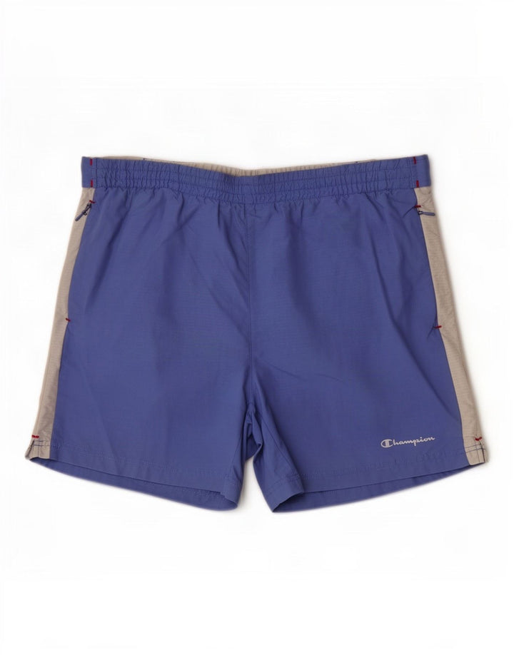 Ανδρικό αθλητικό σορτς Champion XL Blue Colourblock
