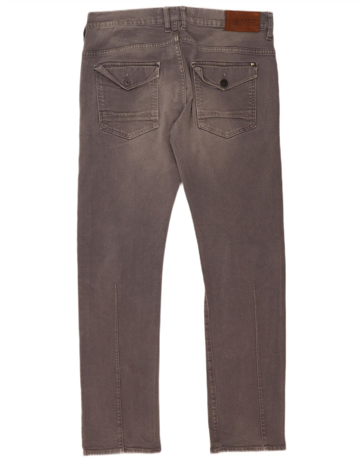 Rifle Ανδρικό Slim Jeans W32 L31 Γκρι βαμβακερό