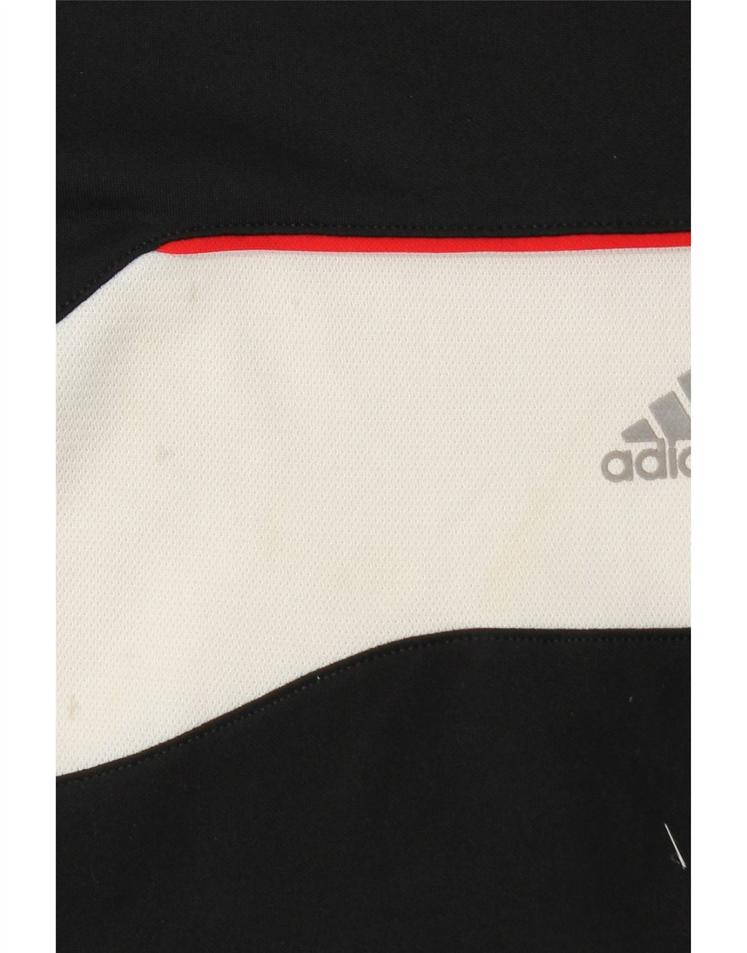 Ανδρικό T-Shirt ADIDAS Top Medium Black Colourblock Πολυεστέρας