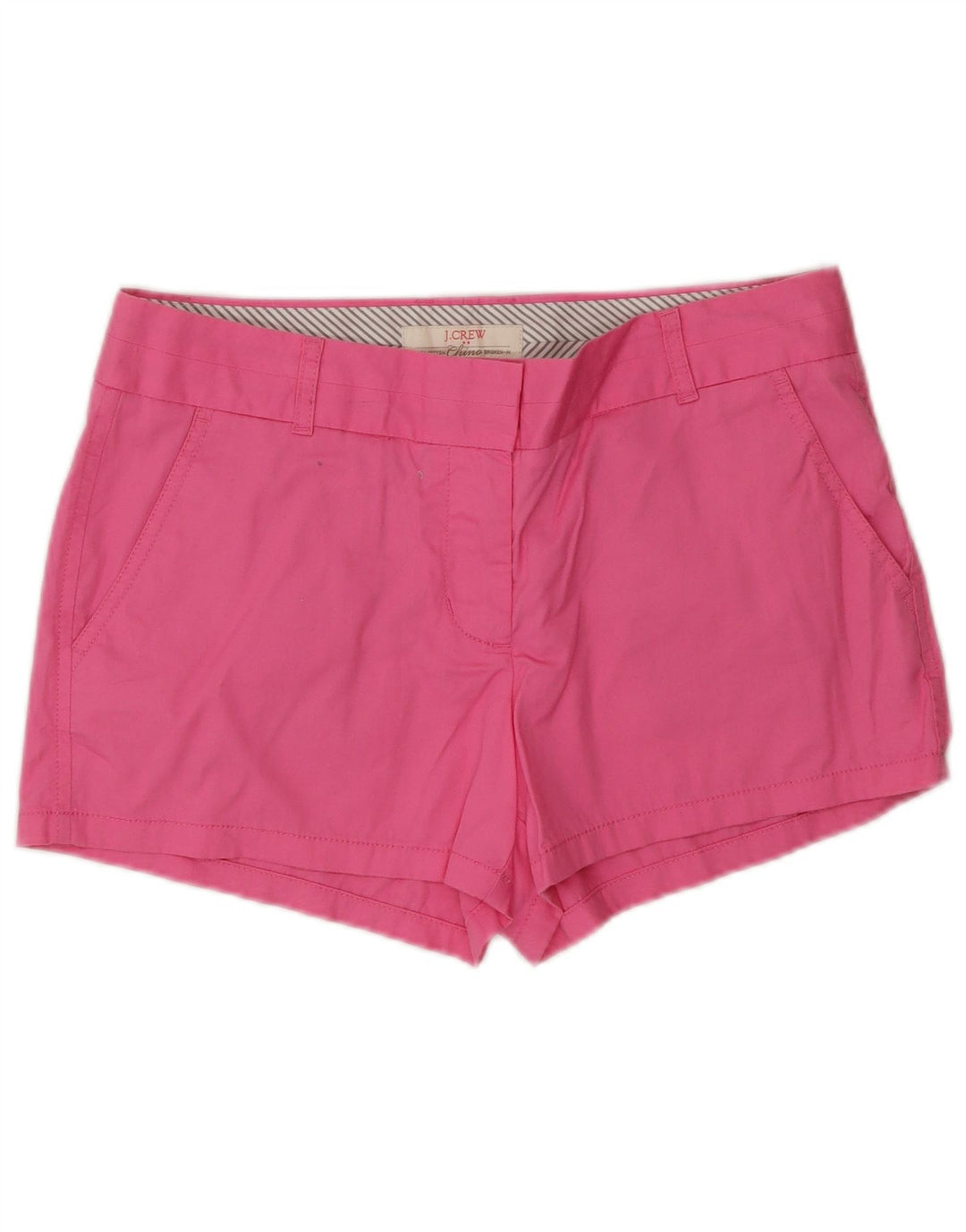 J. CREW Γυναικείο σορτς Chino US 6 Medium W32 Ροζ βαμβακερό