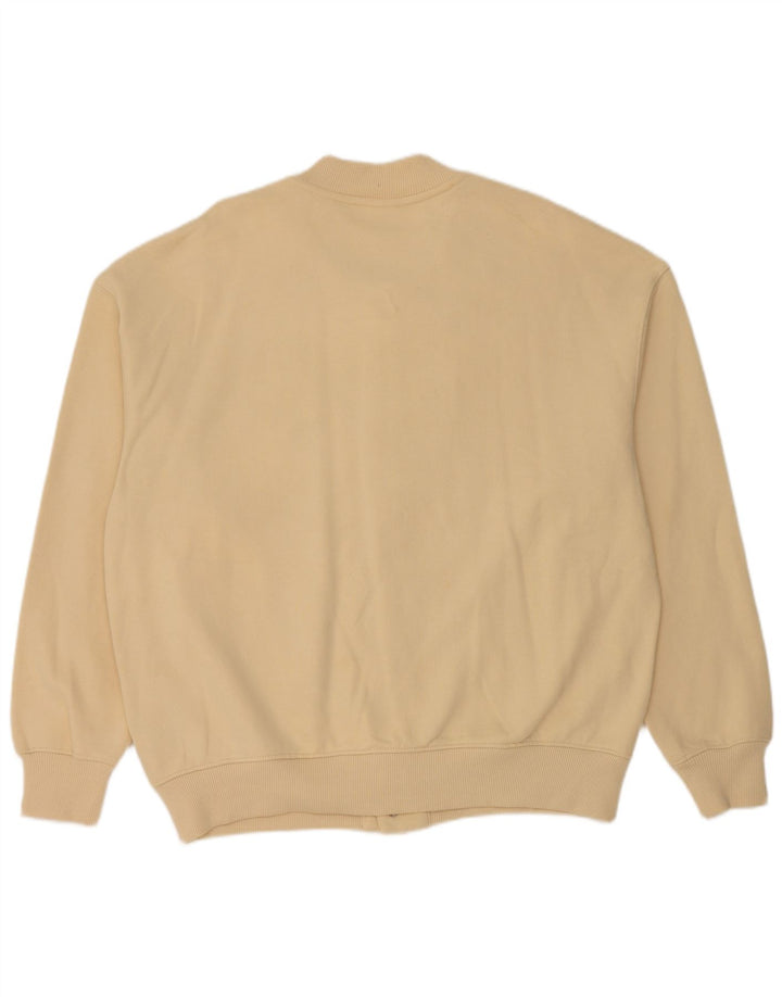 Zara Ανδρικό μπουφάν Varsity UK 42 XL Beige Cotton