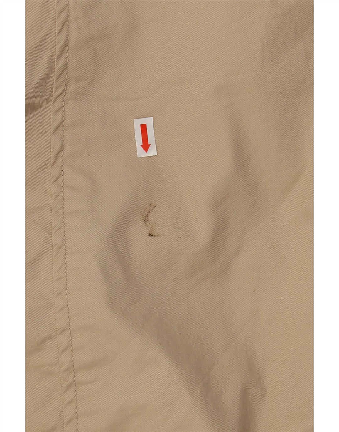 BENETTON Womens Military Utility Jacket IT 44 Medium Beige Cotton Vintage Benetton and Second-Hand Benetton from Messina Hembry 