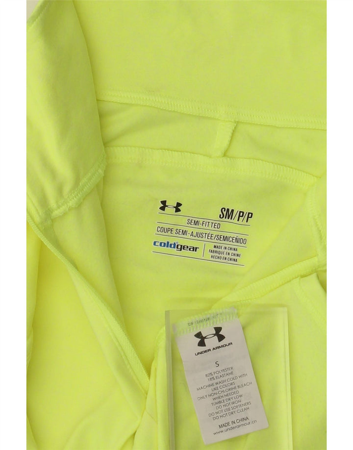 Under Armour Γυναικεία φόρμα πουλόβερ Cold Gear Top UK 8 Small Yellow