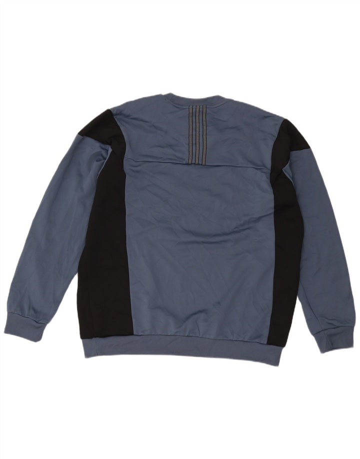 Ανδρική φούτερ Adidas Jumper XL Grey Colourblock Polyester