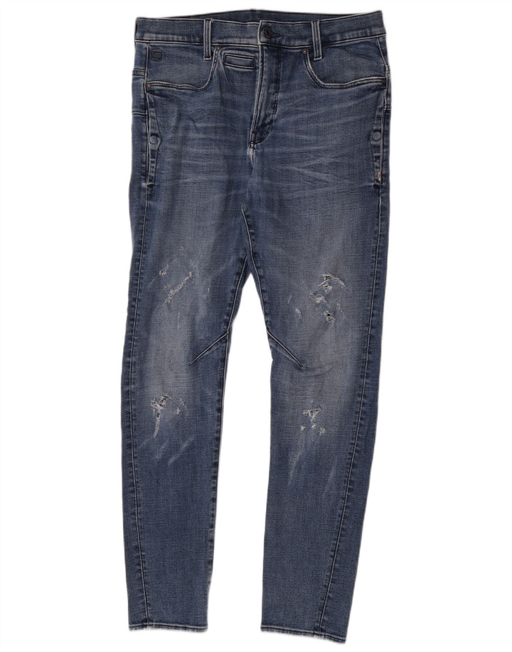 Ανδρικό G-Star Distressed Slim Jeans W34 L32 Blue
