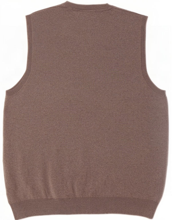 Marks & Spencer Ανδρικό γιλέκο Tank Top XL Γκρι βαμβακερό
