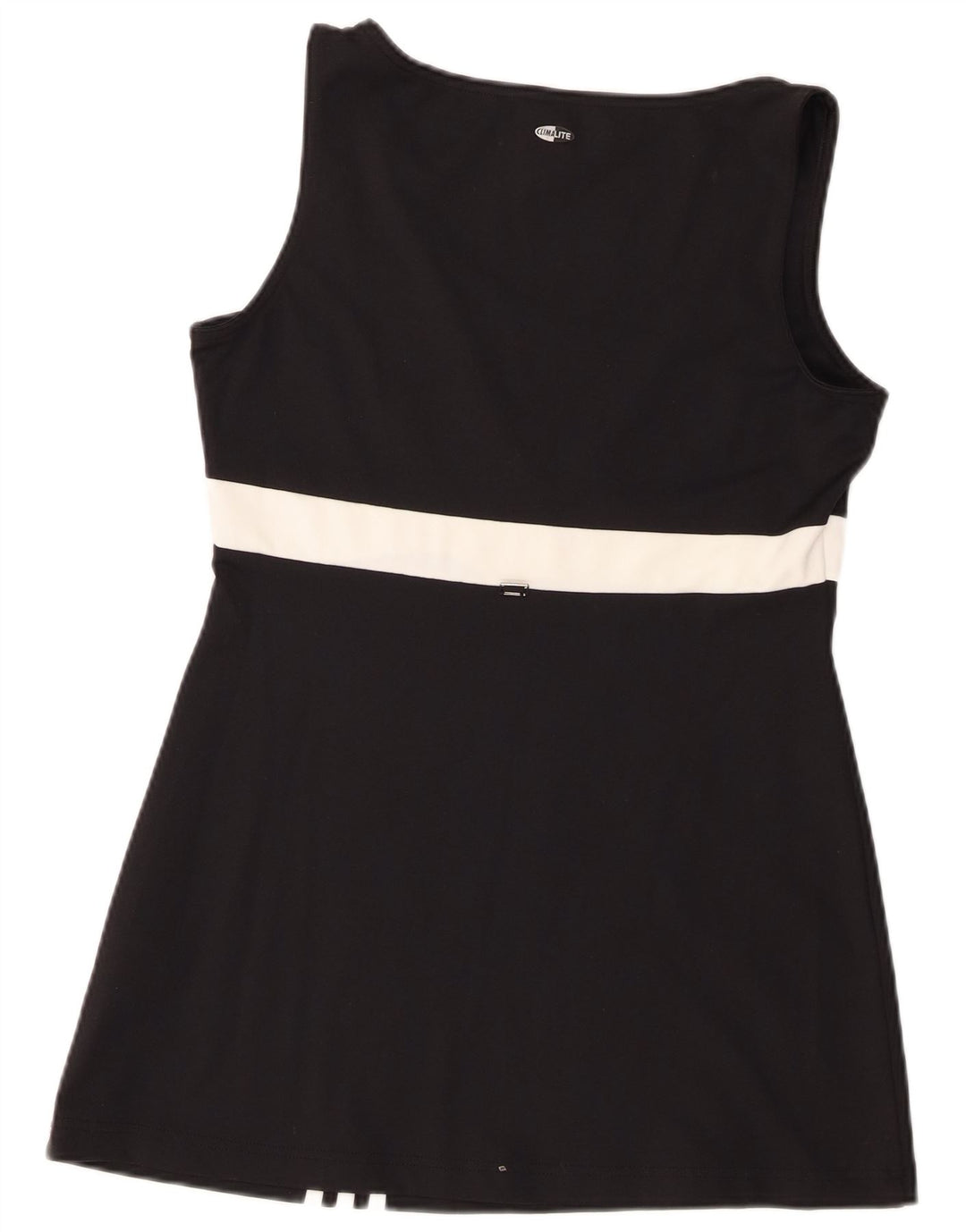 Adidas Γυναικείο γιλέκο Climalite Top UK 14 Medium Black Colourblock Polyester