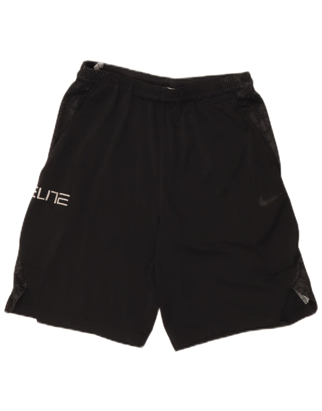 Γραφικό αθλητικό σορτς Nike ανδρικό Dri Fit, μεσαίο μαύρο πολυεστέρα