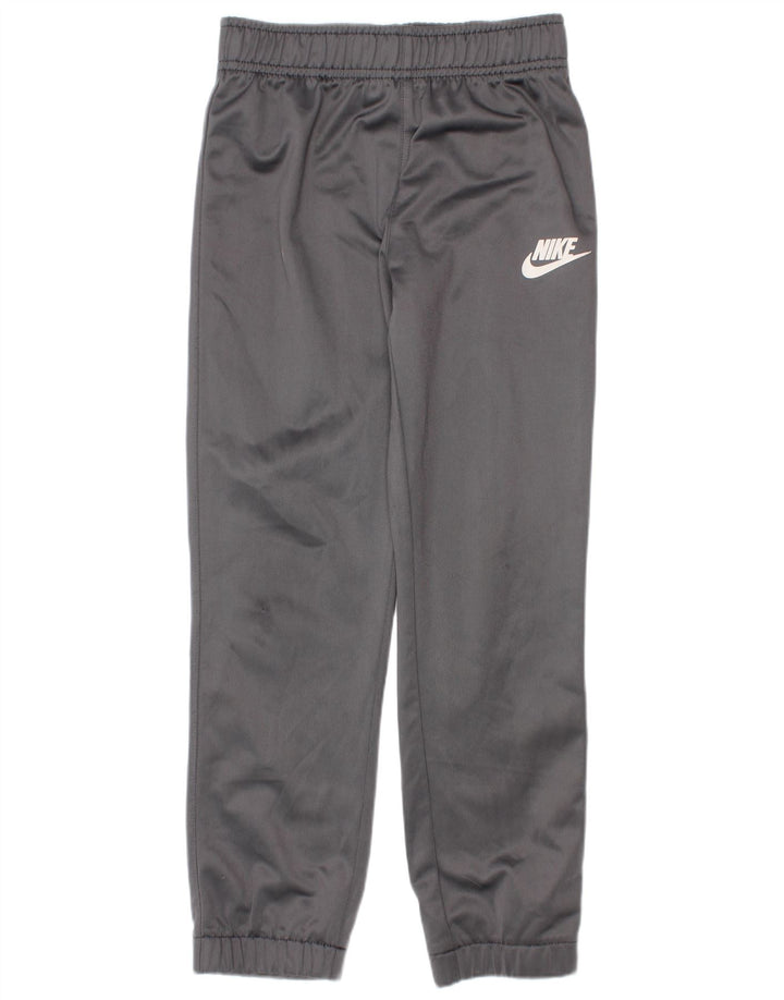 Nike Boys αθλητική φόρμα παντελόνι Joggers 6-7 ετών μεγάλο γκρι πολυεστέρα