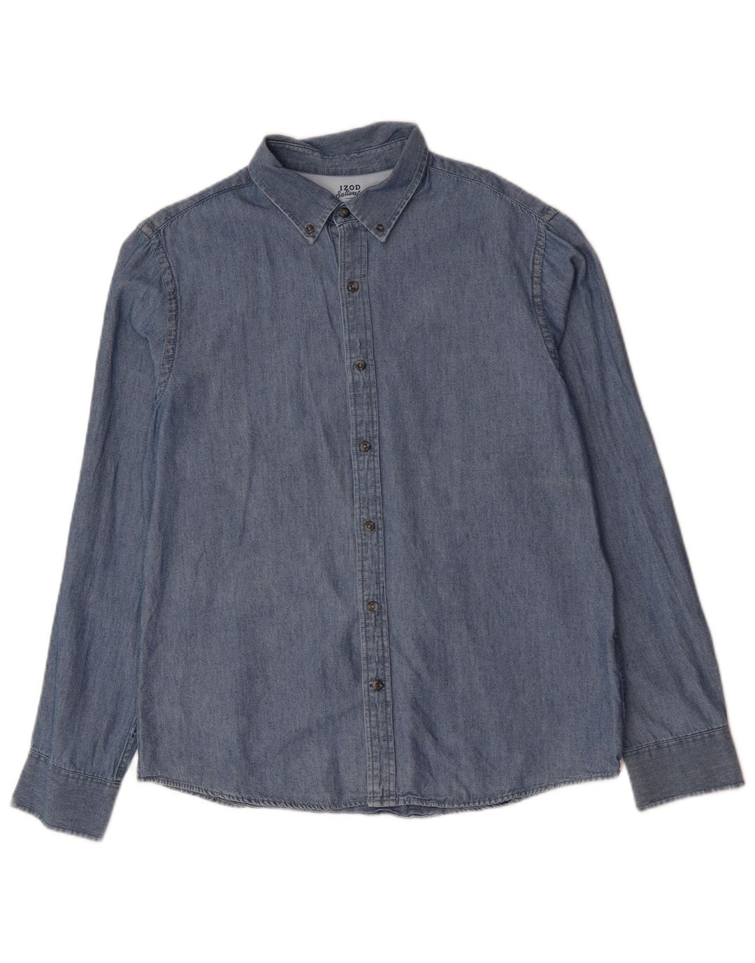 Ανδρικό τζιν πουκάμισο αλμυρού νερού IZOD μεγάλο μπλε βαμβακερό