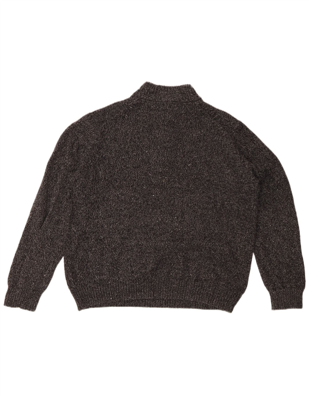 Izod γυναικείο πουλόβερ με κουμπιά λαιμόκοψη UK 20 2XL ακρυλικό γκρι