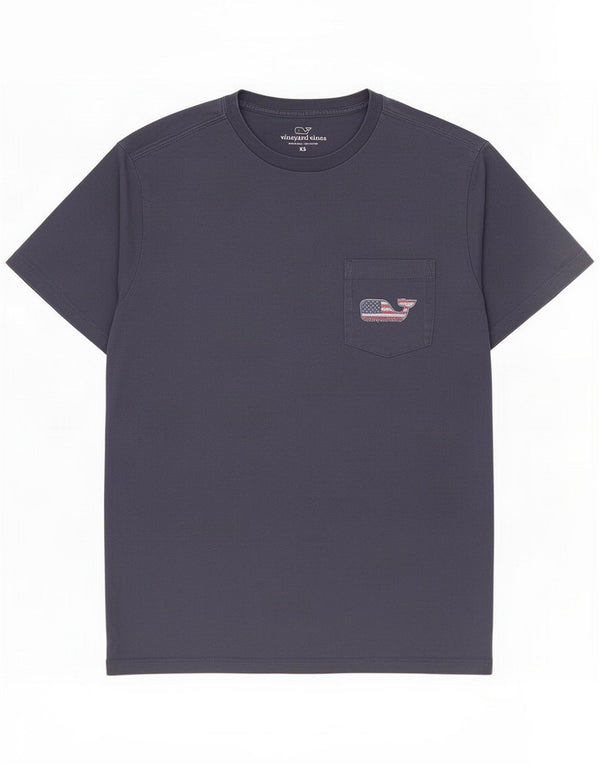Vineyard Vines Ανδρικό γραφικό μπλουζάκι Top XS Navy Blue Cotton