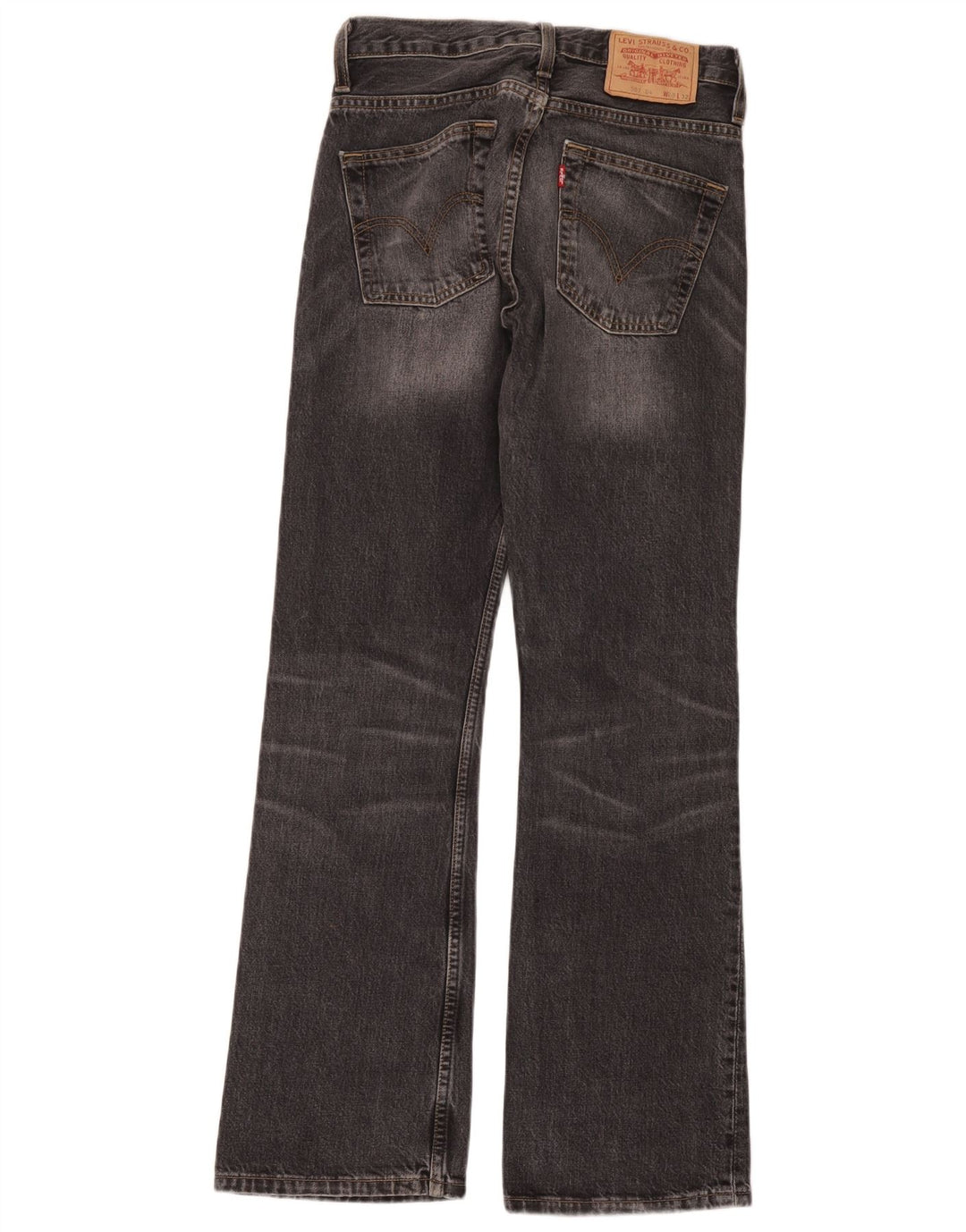 Levi's Mens 507 Bootcut Jeans W28 L32 Grey