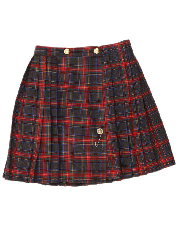 Vintage γυναικεία μαχαίρι πλισέ φούστα IT 44 Medium W28 Πολύχρωμη επιταγή