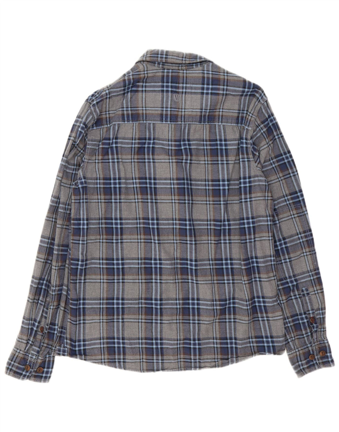 Ανδρικό πουκάμισο Fat Face Medium Grey Check Cotton