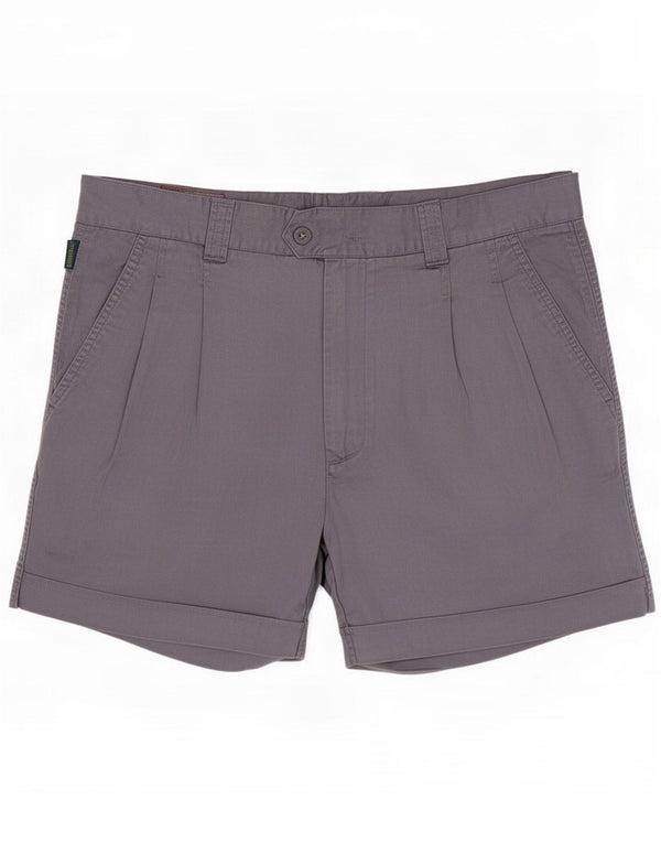 European Project Mens Pegged Chino Shorts IT 50 Large W32 Grey Cotton