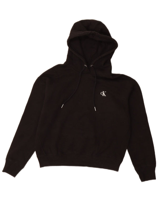 CALVIN KLEIN JEANS Γυναικείο φούτερ με κουκούλα UK 14 μεσαίο βαμβακερό