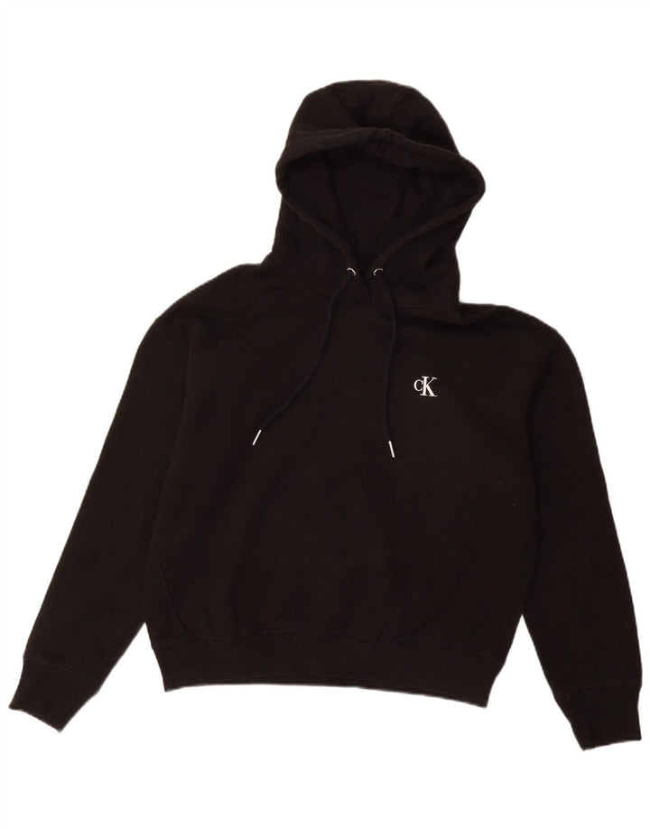 CALVIN KLEIN JEANS Γυναικείο φούτερ με κουκούλα UK 14 μεσαίο βαμβακερό