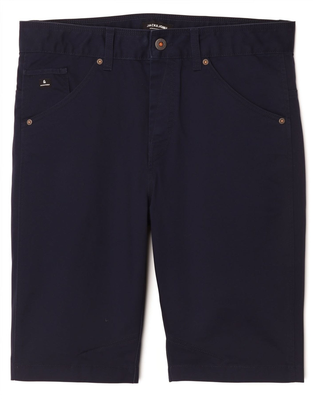 Jack & Jones Ανδρικό σορτς Chino μεγάλο W34 Navy Blue Polyester