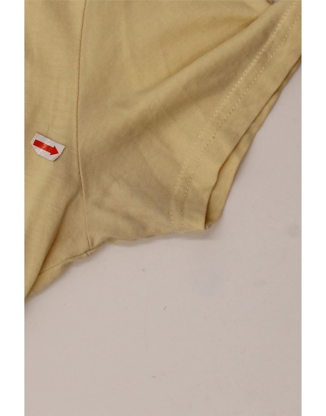 LYLE & SCOTT Ανδρικό T-Shirt Top Μικρό κίτρινο βαμβακερό