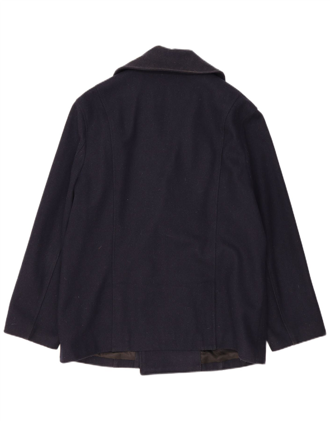 Guess Ανδρικό παλτό μπιζελιού UK 44 2XL Navy Blue Wool