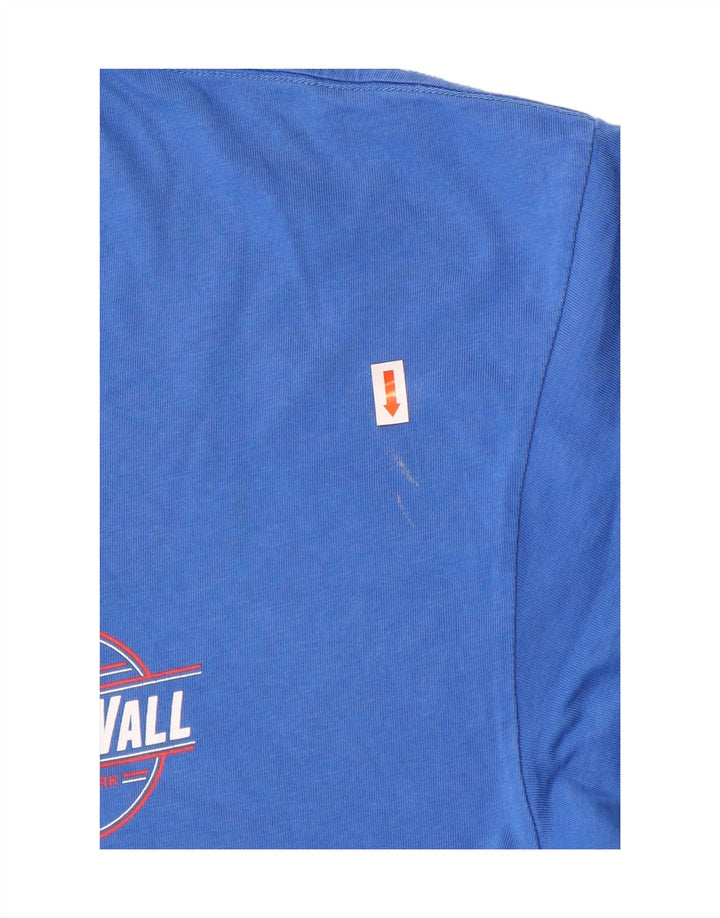 Ανδρικό T-Shirt VANS Classic Graphic Top μεγάλο μπλε βαμβακερό