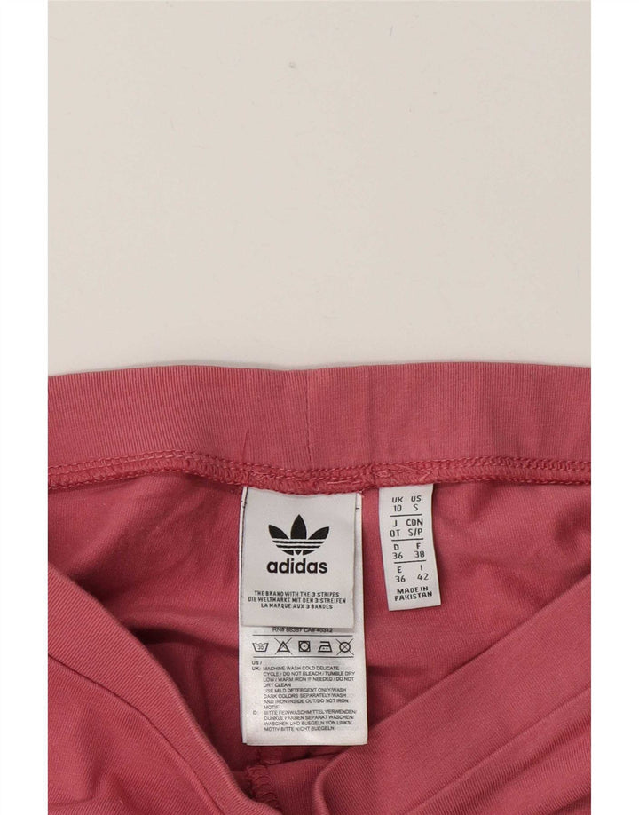 Γυναικείο κολάν Adidas UK 10 Small Pink Βαμβακερό