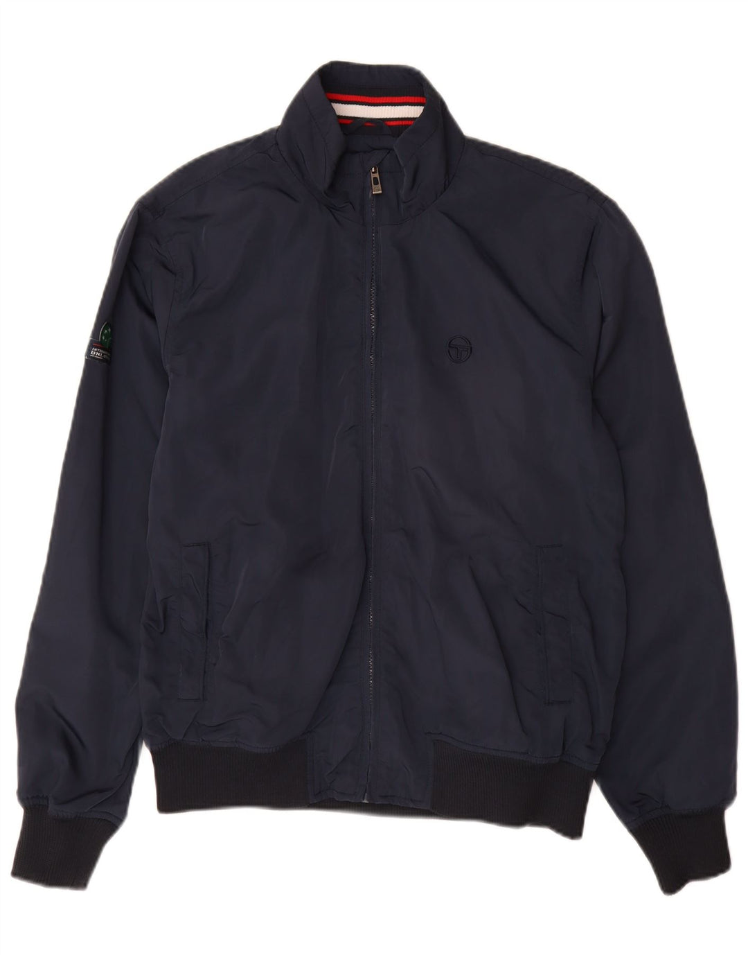 SERGIO TACCHINI Ανδρικό μπουφάν Bomber IT 48 Medium Navy Blue Polyester