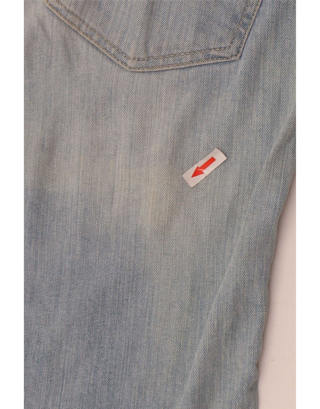 Zara Γυναικείο Slim Jeans EU 38 Small W28 L27 Blue Colourblock