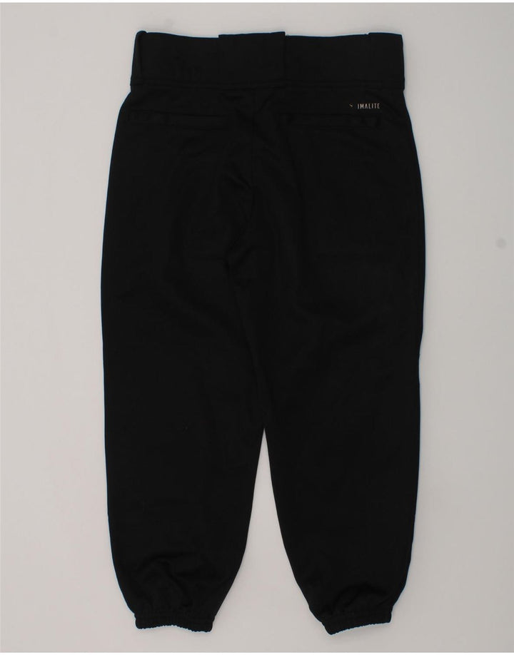 ADIDAS Boys Joggers Casual Trousers 7-8 Years Small W24 L19  Black | Vintage Adidas | Thrift | Second-Hand Adidas | Used Clothing | Messina Hembry 