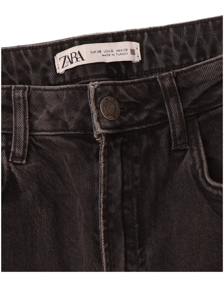 Zara Γυναικείο ίσιο τζιν EU 38 Small W28 L32 Γκρι