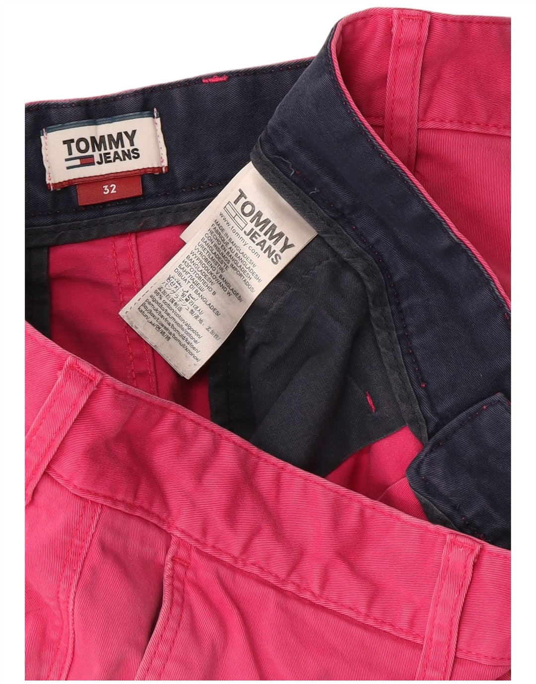 Ανδρικό σορτς Chino Tommy Hilfiger W32 Μεσαίο ροζ βαμβακερό