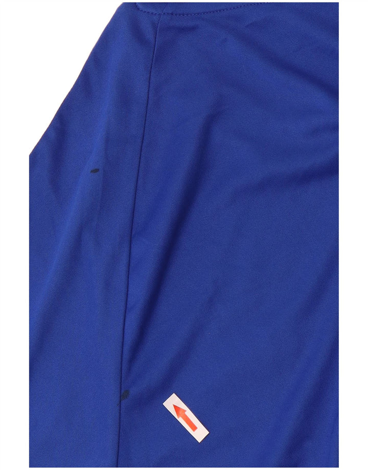 Adidas Ανδρικό T-Shirt Climalite Top Large Blue Polyester