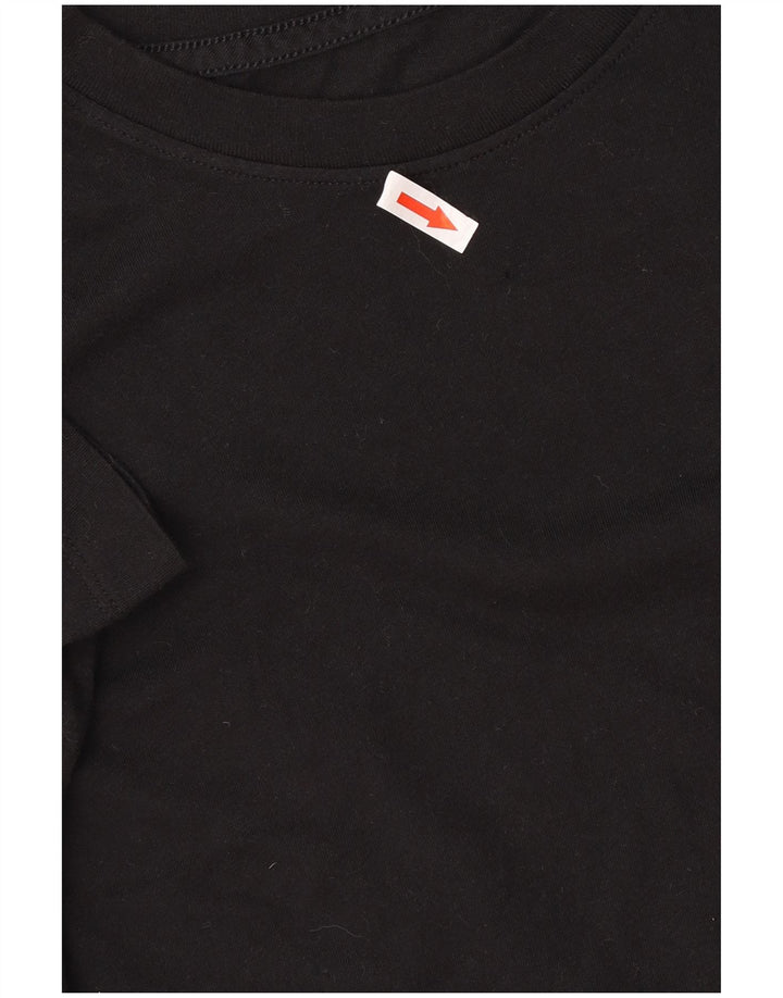 Nike Boys T-Shirt Top 12-13 Years Large Μαύρο
