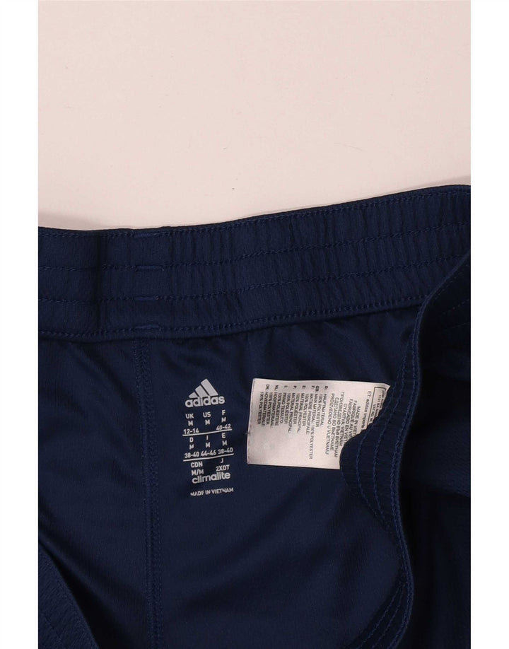 Γυναικείο αθλητικό σορτς Adidas Climalite UK 12/14 Medium Navy Blue Polyester