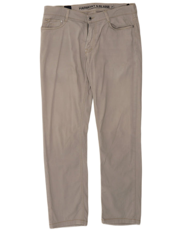 Ανδρικό παντελόνι Harmont & Blaine Slim Casual IT 50 Large W34 L30 Grey