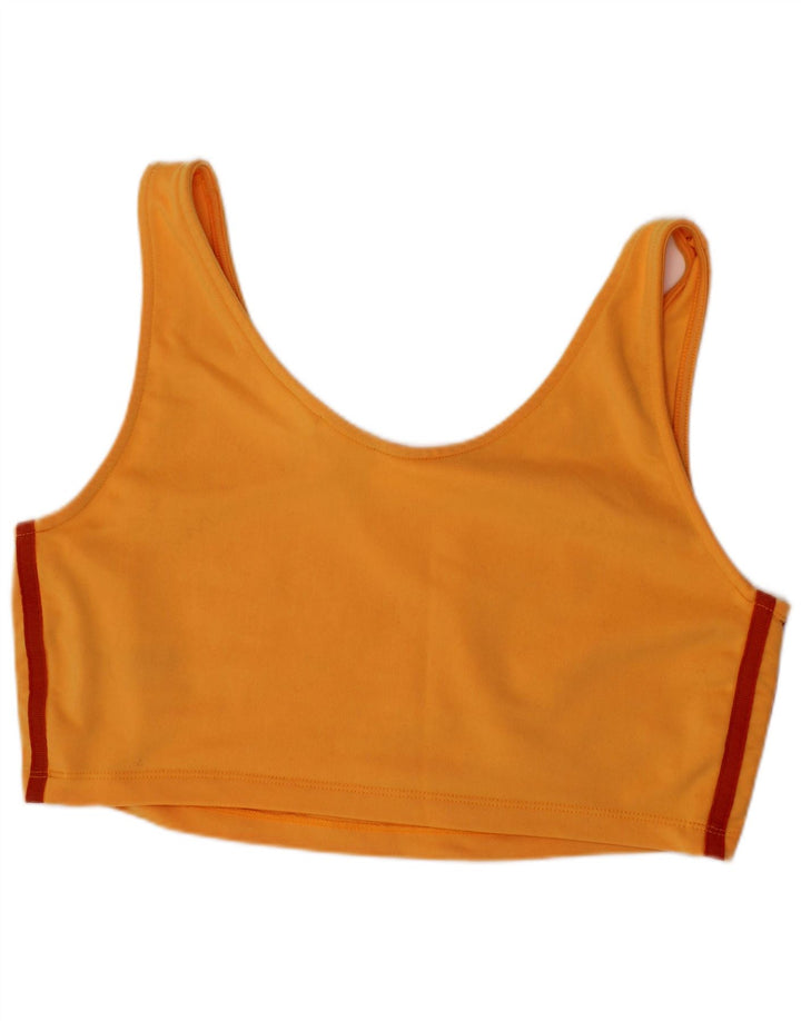 Γυναικείο αθλητικό σουτιέν Adidas Top UK 14 Medium Orange Polyester