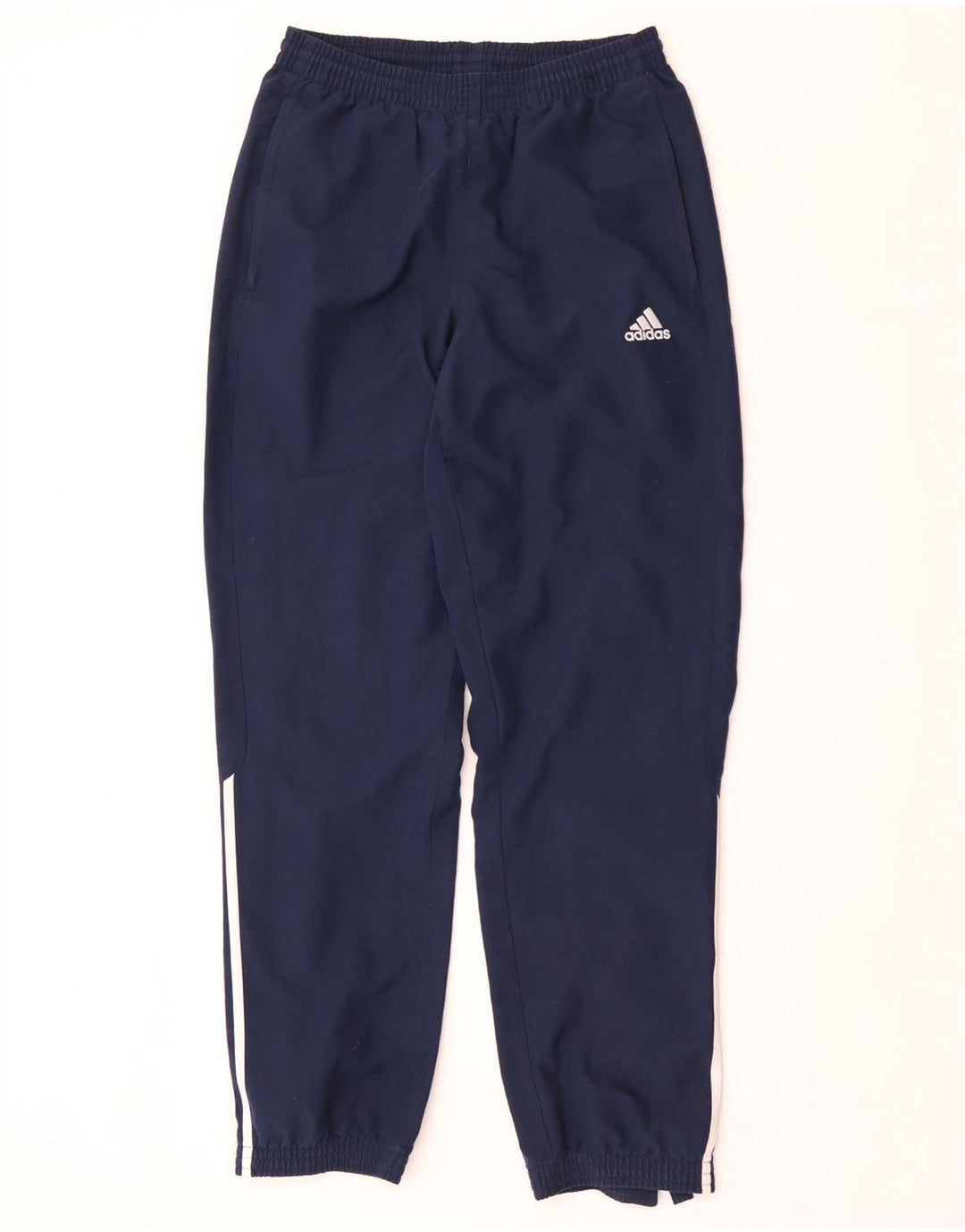 Adidas Mens Tracksuit Trousers Joggers Small Navy Blue Polyester