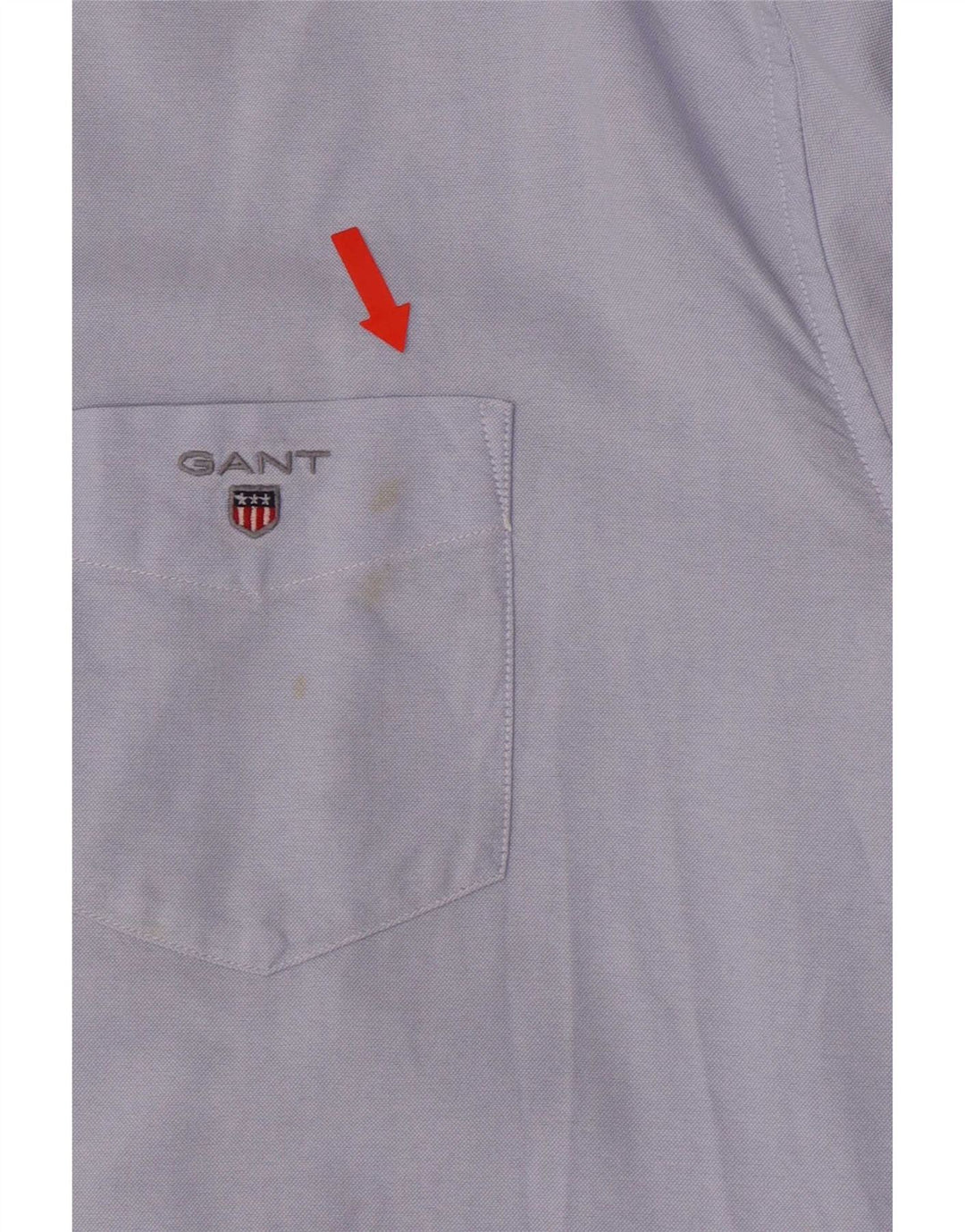 Ανδρικό πουκάμισο Gant Regular Fit Size 17 1/2 XL Μπλε βαμβακερό