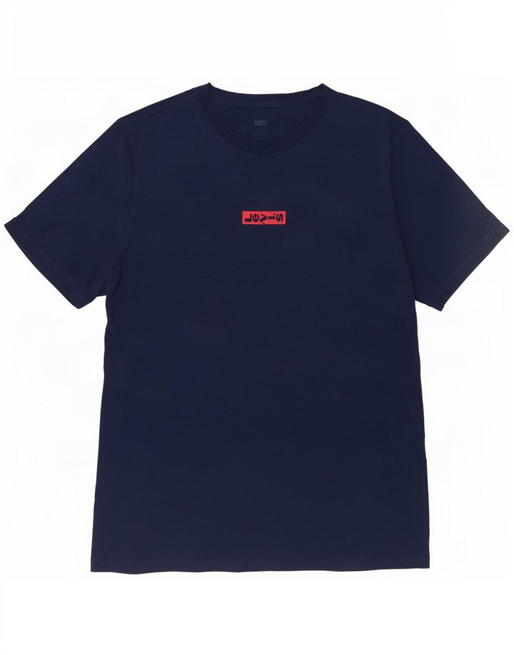Ανδρικό κοντό μανίκι Levi's κανονικό γραφικό μπλουζάκι με μεσαίο μπλε ναυτικό