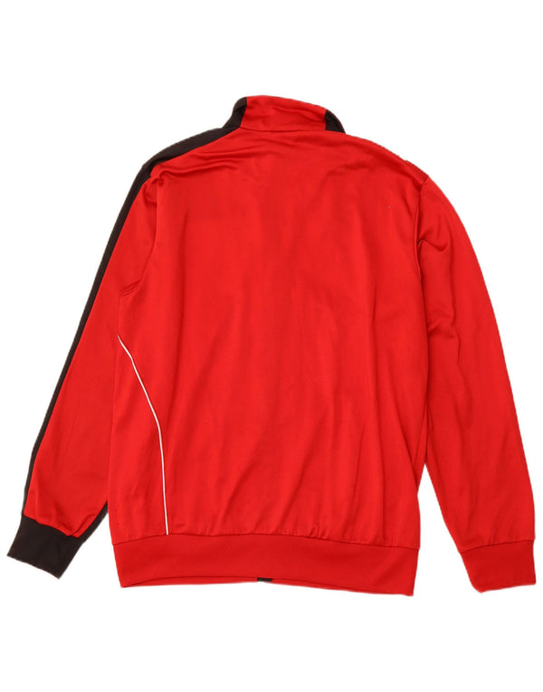 Ανδρική φόρμα ADIDAS Top Jacket UK 40/42 Medium Red Colourblock Sports