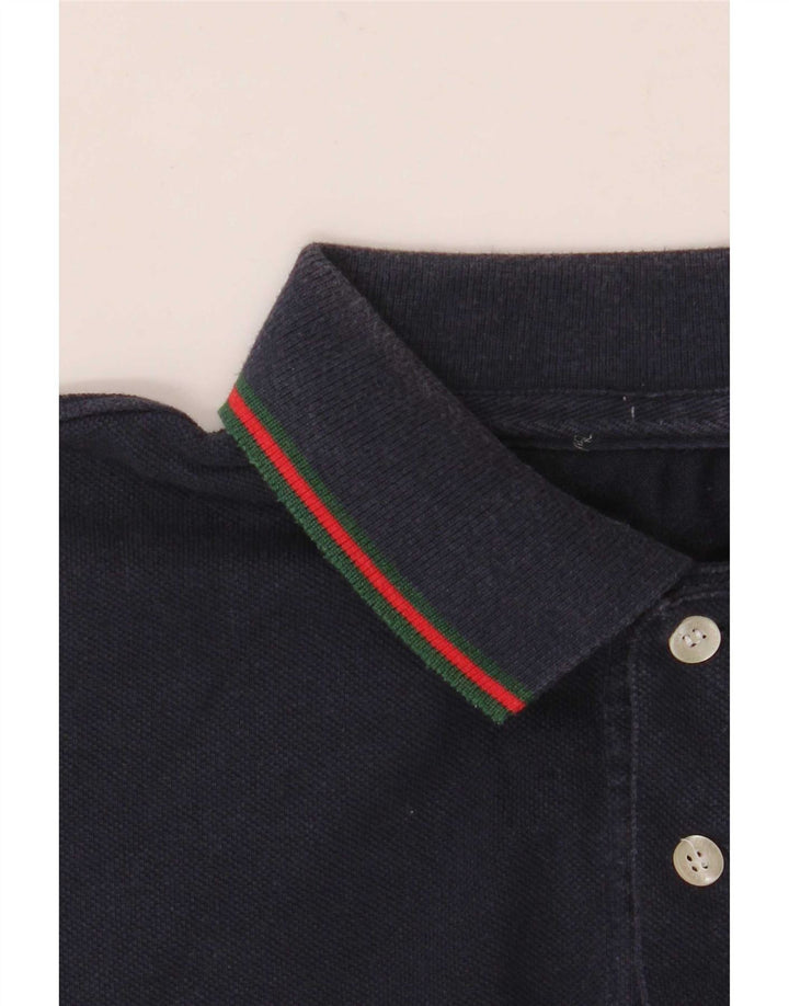 Fred Perry Ανδρικό πουκάμισο πόλο μεσαίου μπλε βαμβακερό
