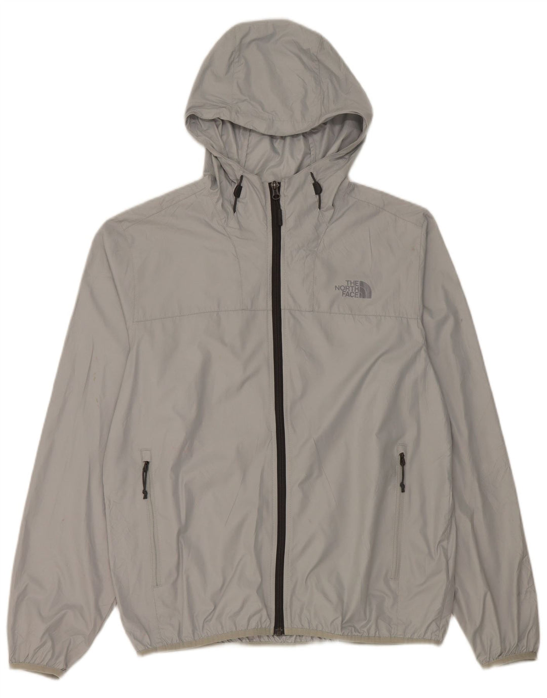 Ανδρικό μπουφάν βροχής με κουκούλα North Face UK 38 Medium Grey Polyester