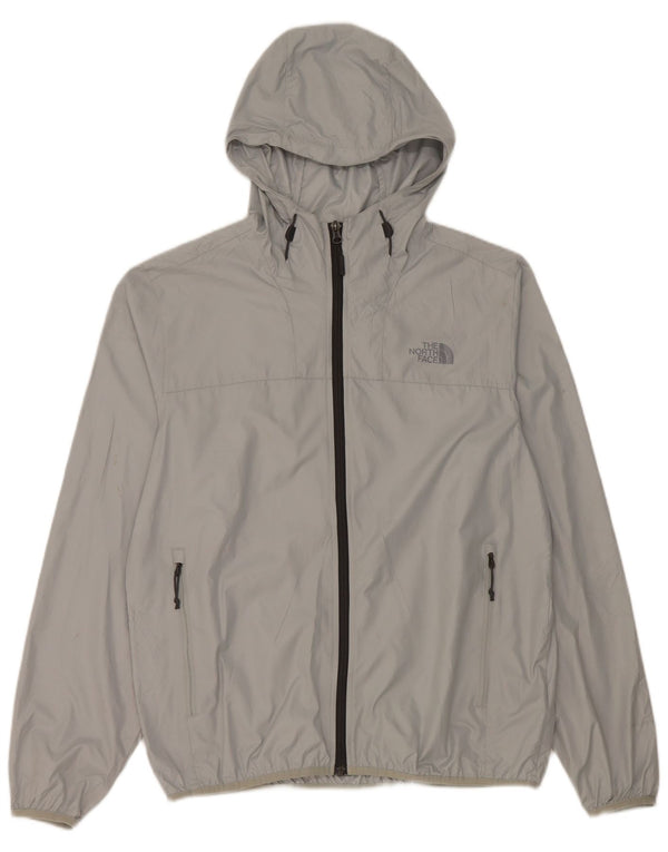 Ανδρικό μπουφάν βροχής με κουκούλα North Face UK 38 Medium Grey Polyester