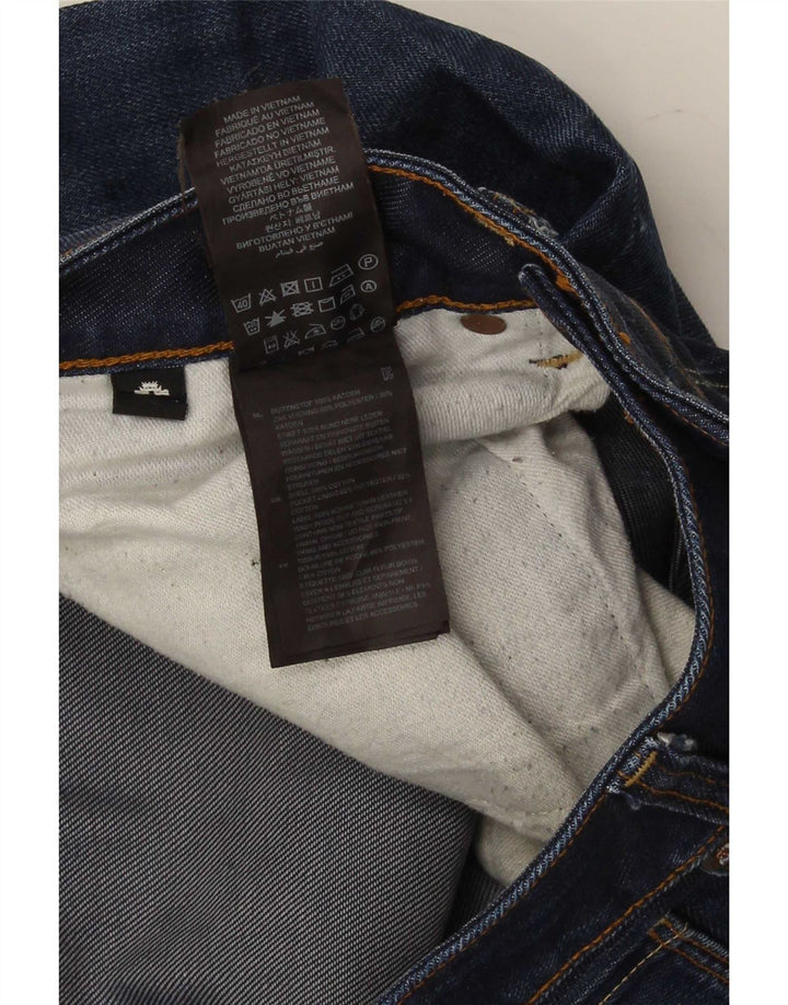 Ανδρικό τζιν ίσιο G-Star W34 L34 Navy Blue Cotton