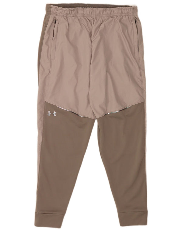 Under Armour Ανδρική φόρμα γραφικής φόρμας παντελόνι Joggers μεγάλο γκρι χρώμα